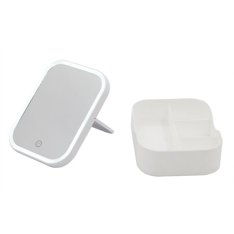Qu'est-ce qui fait d'un miroir LED portable de voyager incontournable pour un usage quotidien?
