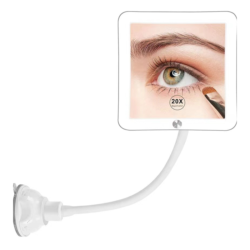 magnifying mirror with lights